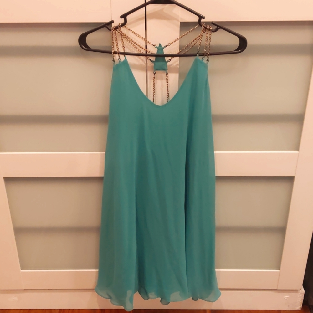 Sexy green dress